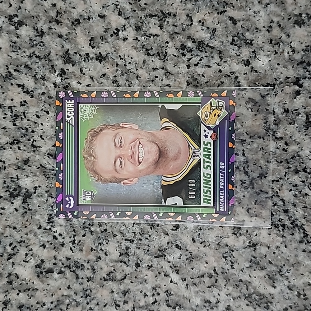 2024 Score-A-Treat Michael Pratt SP /99! Rising Stars Rookie QB Bucs Panini NM/M